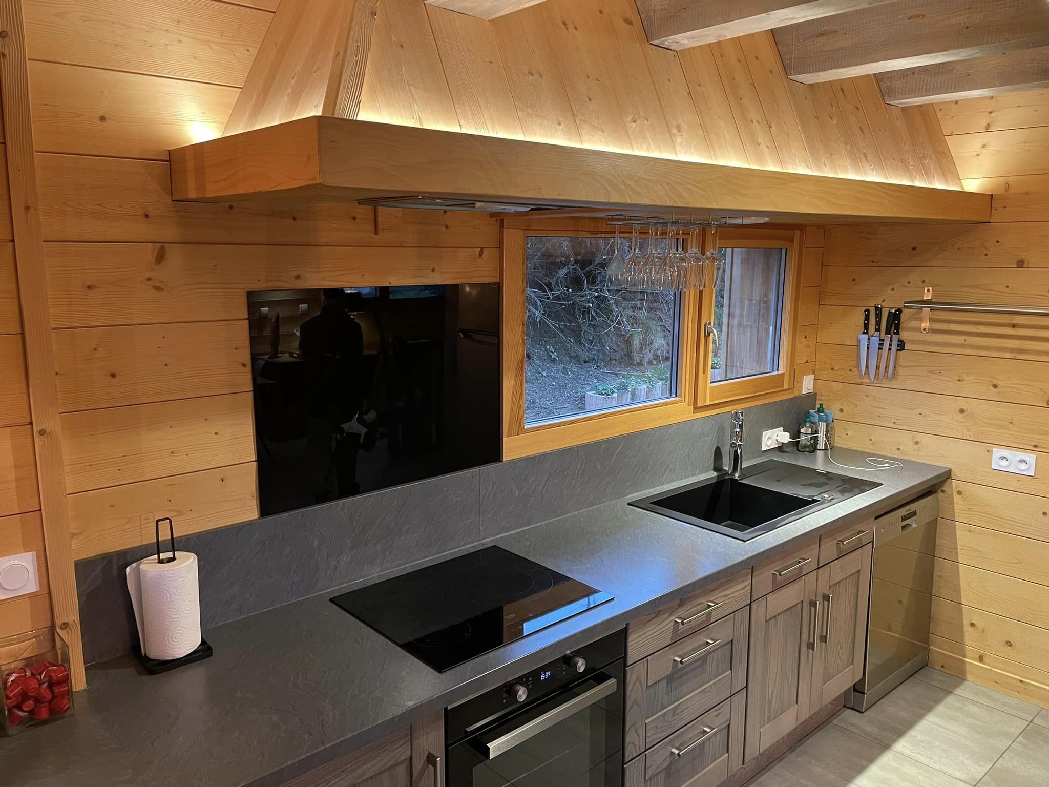 Rénovation complète d’un chalet à Gérardmer : photographie du chantier