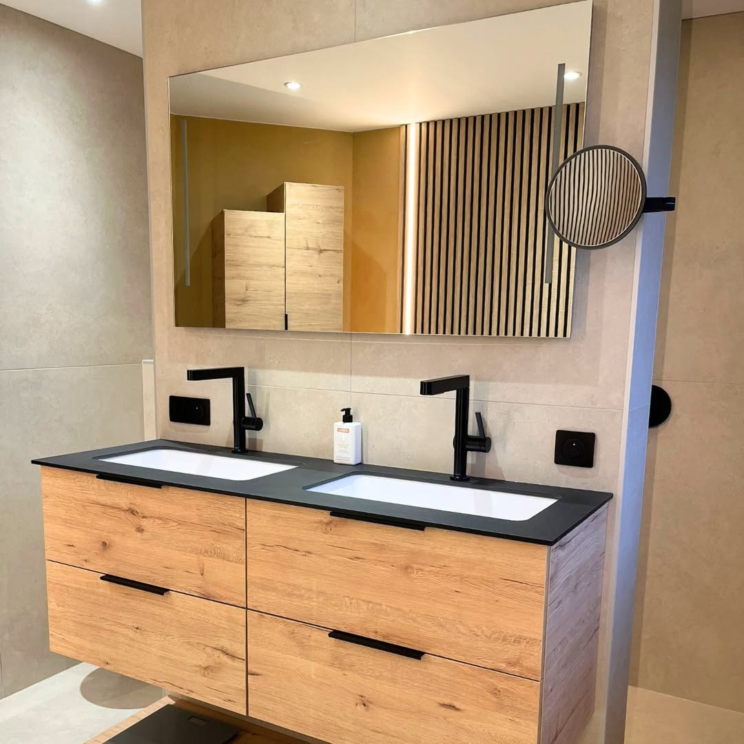Salle de bain d’exception réalisée par Laeuffer