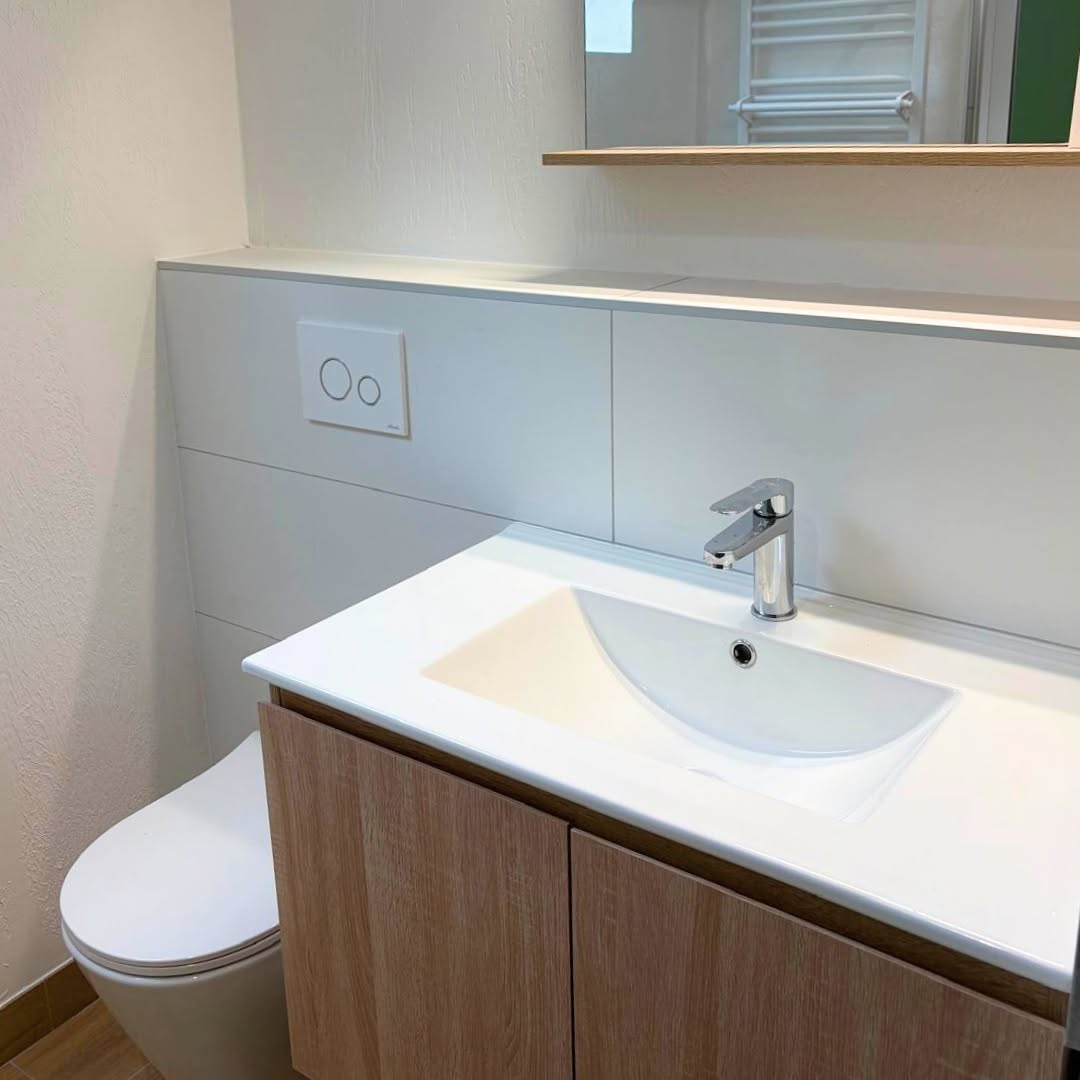 Cuisine et salle de bain repensées à Cancale, photographie 4
